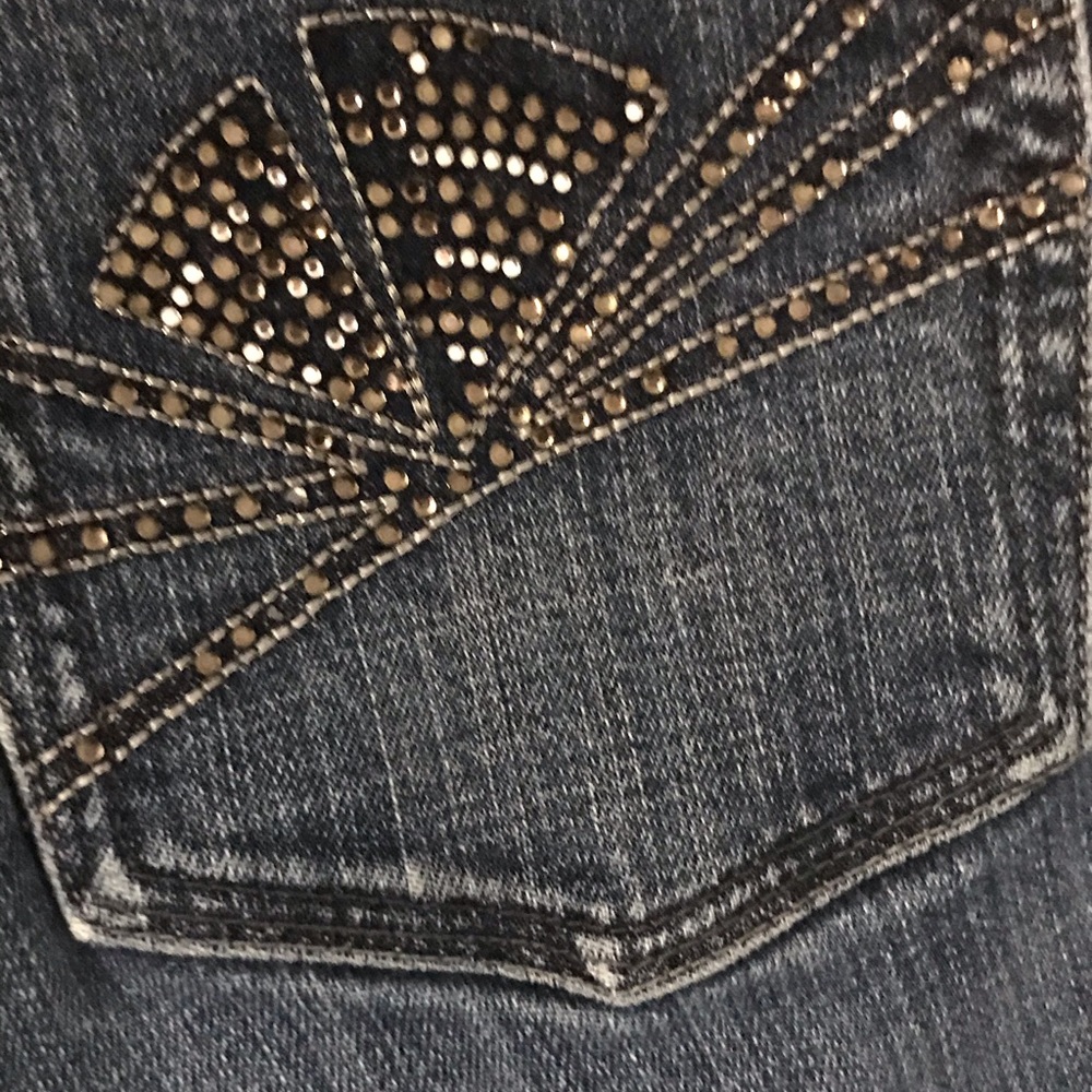 White House Black Market blanc straight jeans 6R - Picture 6 of 7